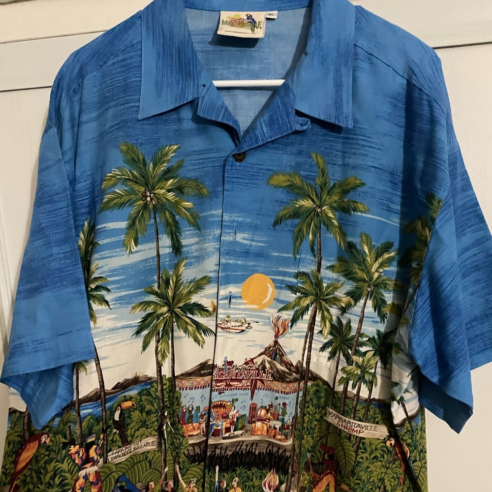 Margaritaville Jimmy Buffet button up shirt